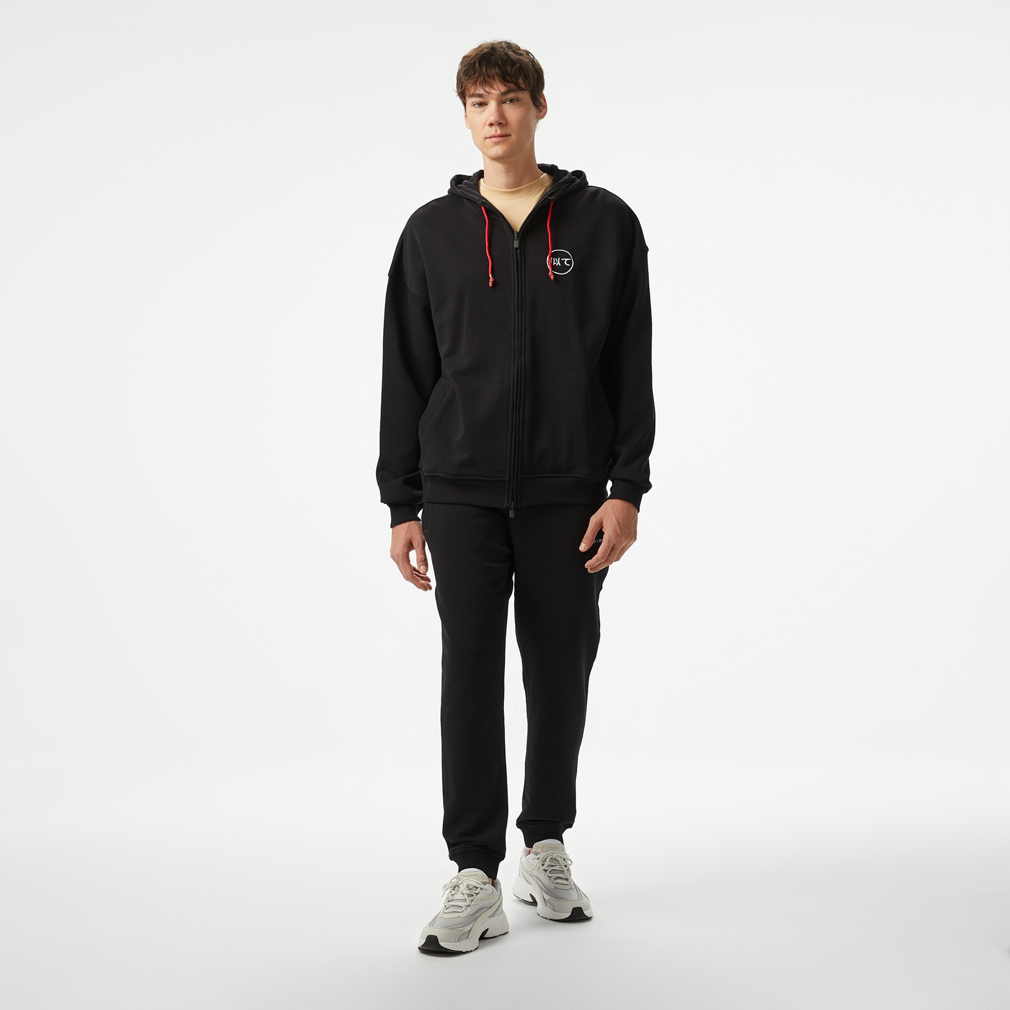 UNITED4 Monster Erkek Siyah Hoodie