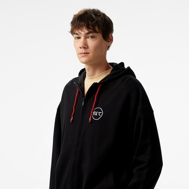  UNITED4 Monster Erkek Siyah Hoodie
