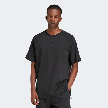  adidas Premium Essentials Erkek Siyah Loose Fit T-Shirt