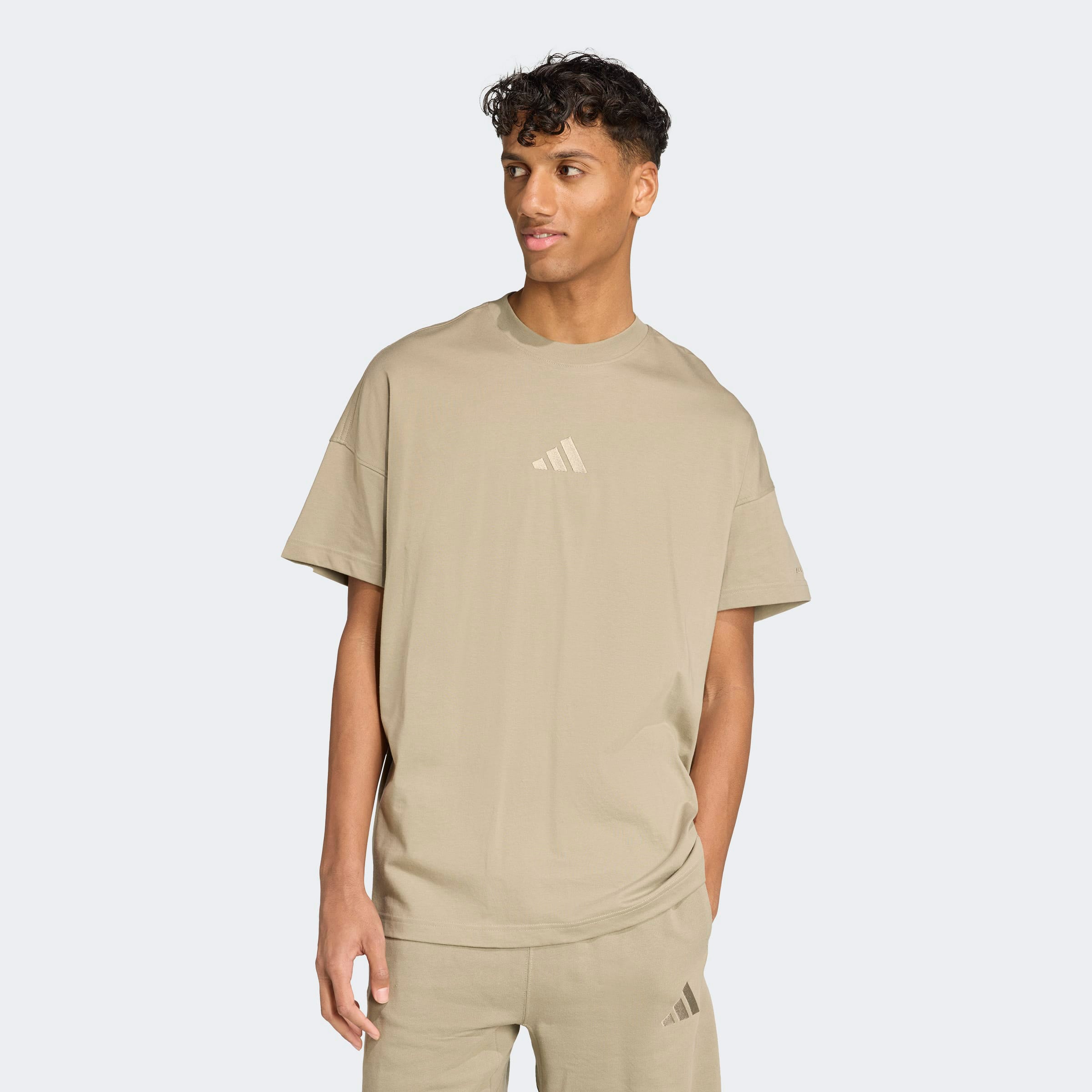  adidas ALL SZN T Erkek Gri T-Shirt