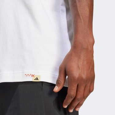  adidas M Ddl Skate T Erkek Beyaz T-Shirt