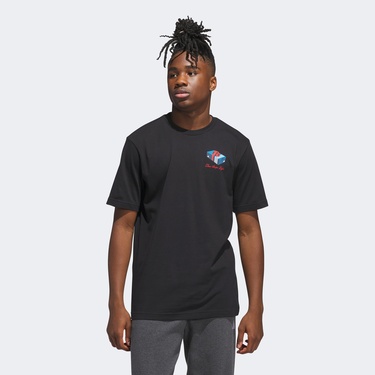  adidas M Hldy Gftbox T Erkek Siyah T-Shirt