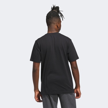  adidas M Hldy Gftbox T Erkek Siyah T-Shirt