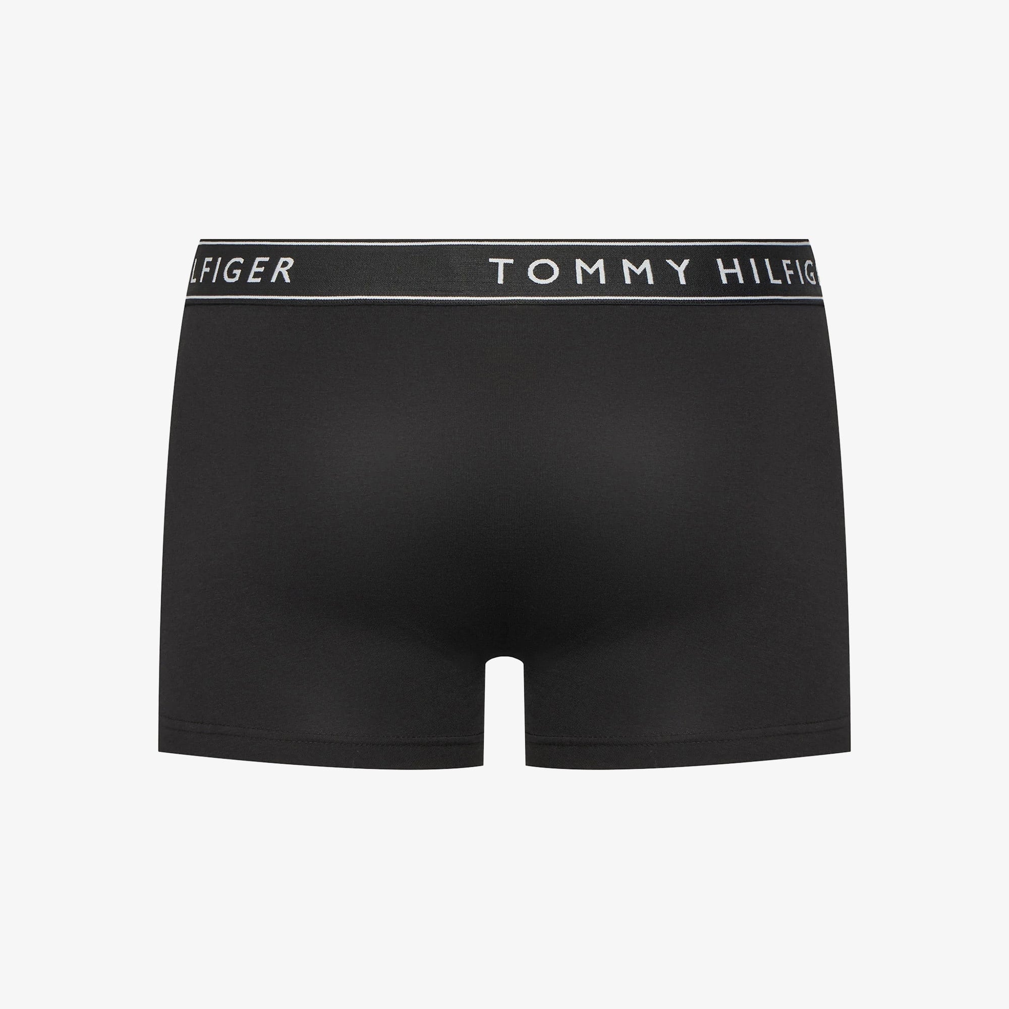 Tommy Hilfiger Bel Lastikli Logolu Erkek Siyah 3'lü Boxer