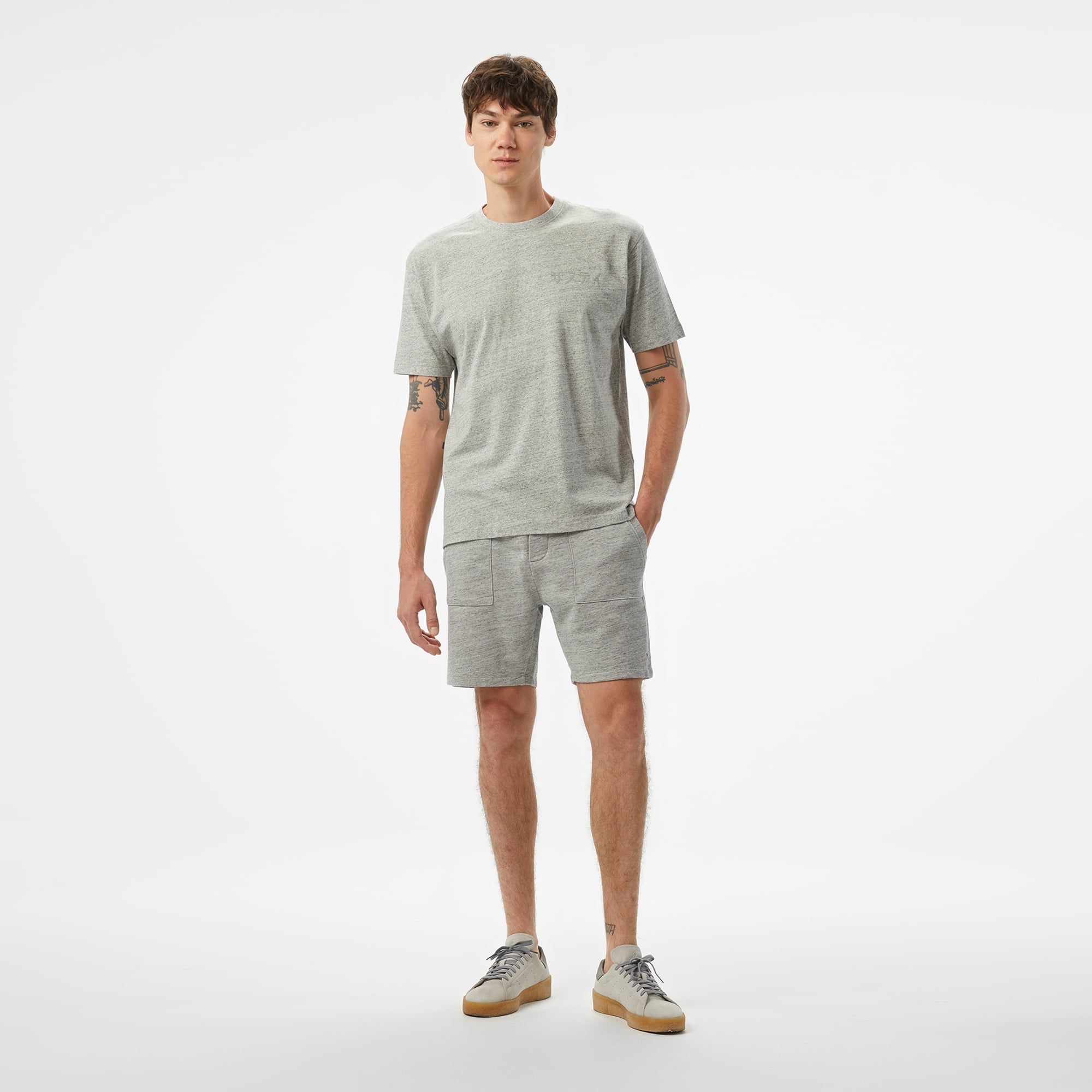  The Stay Line Neo Pastoral Erkek Gri Şort