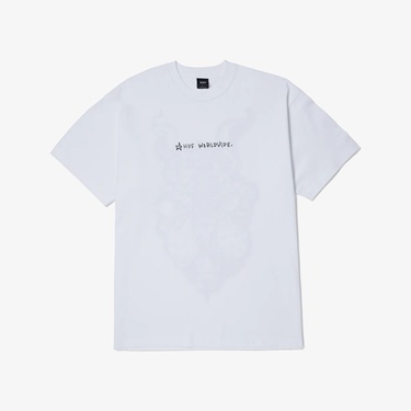  Huf Ferrell Erkek Beyaz T-Shirt
