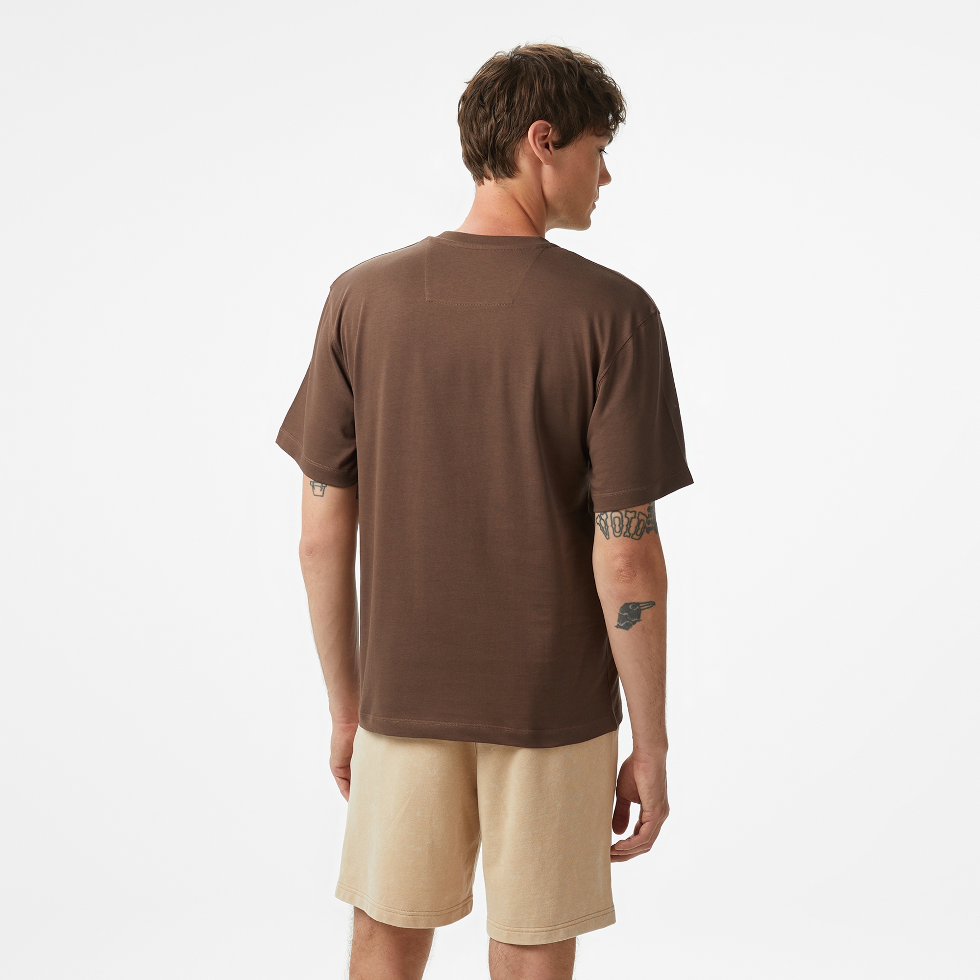 Sportempt Stm371 Erkek Kahverengi T-Shirt