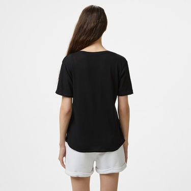  The Stay Line Kassiani Kadın Siyah T-Shirt