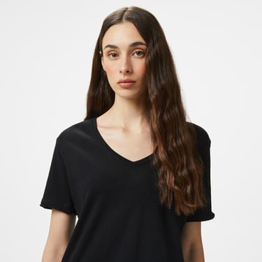  The Stay Line Kassiani Kadın Siyah T-Shirt