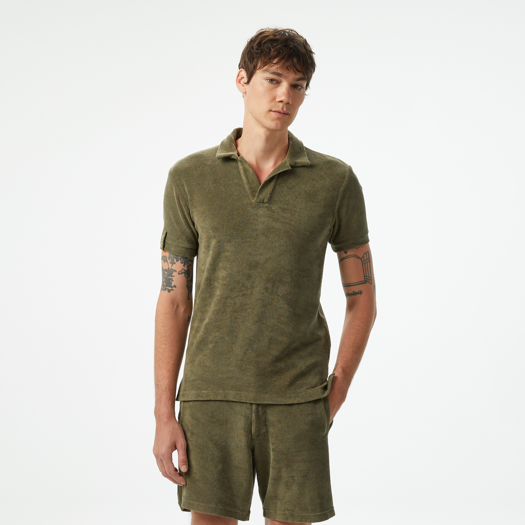  The Stay Line Berto Erkek Yeşil Polo