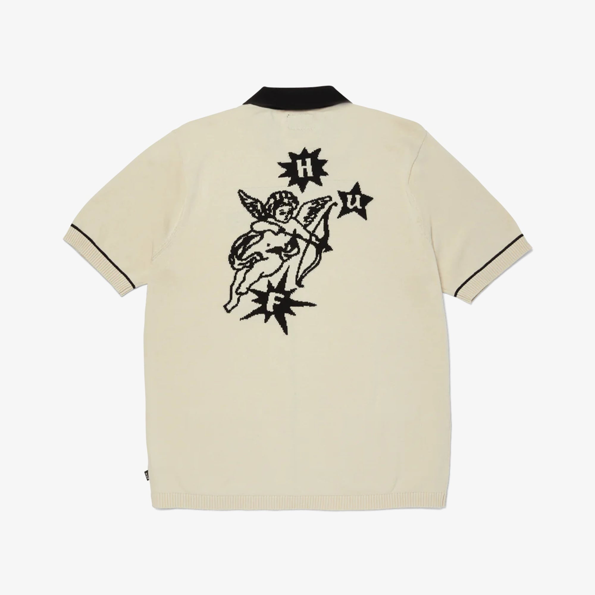 Huf Icaris Knit Top Erkek Bej Gömlek