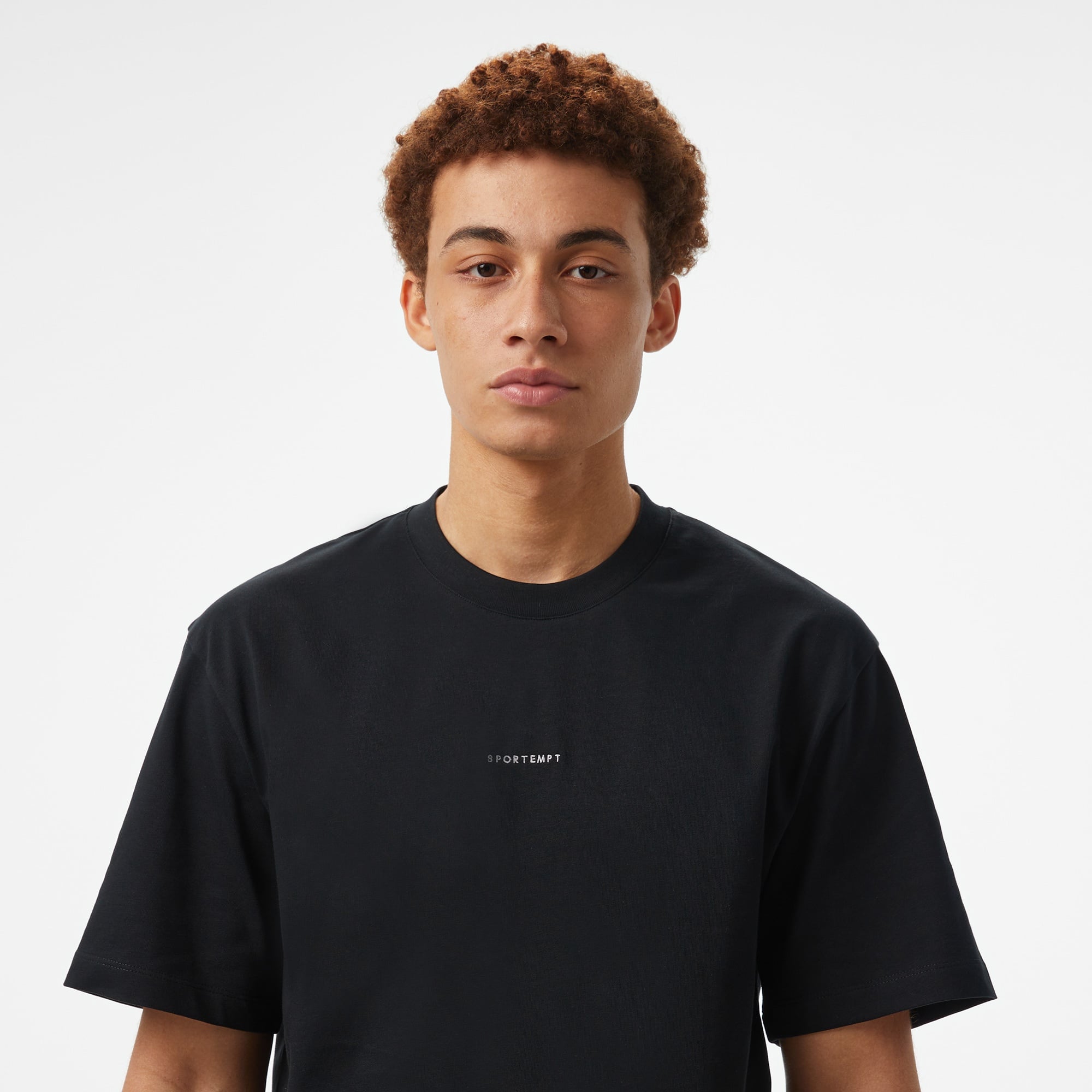 Sportempt Stm376 Erkek Siyah T-Shirt