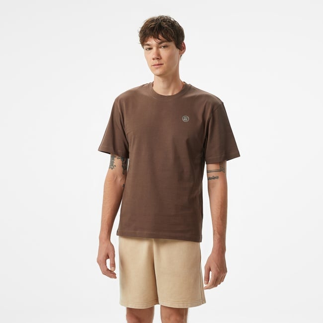  Sportempt Stm371 Erkek Kahverengi T-Shirt