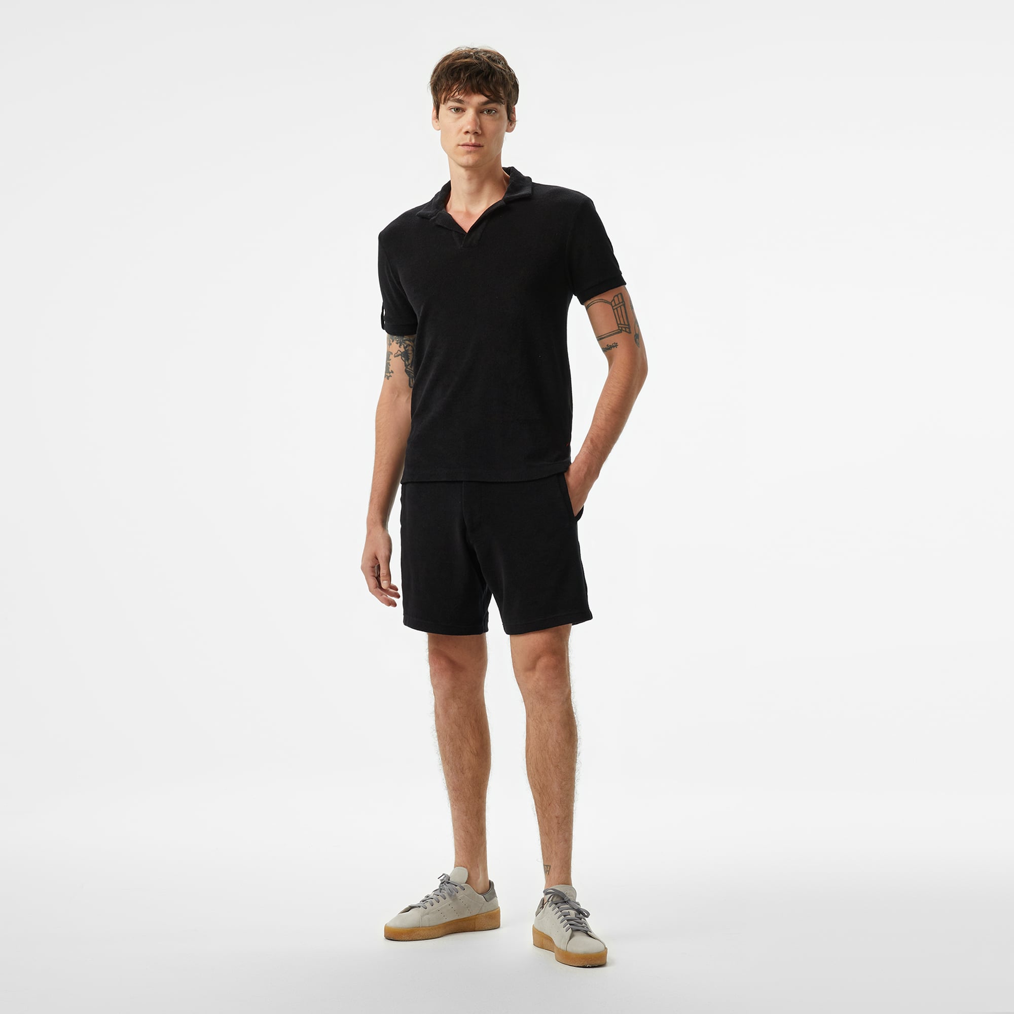  The Stay Line Alvaro Erkek Siyah Şort