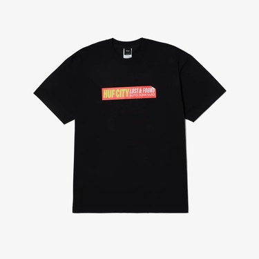  Huf Big Dawg Erkek Siyah T-Shirt