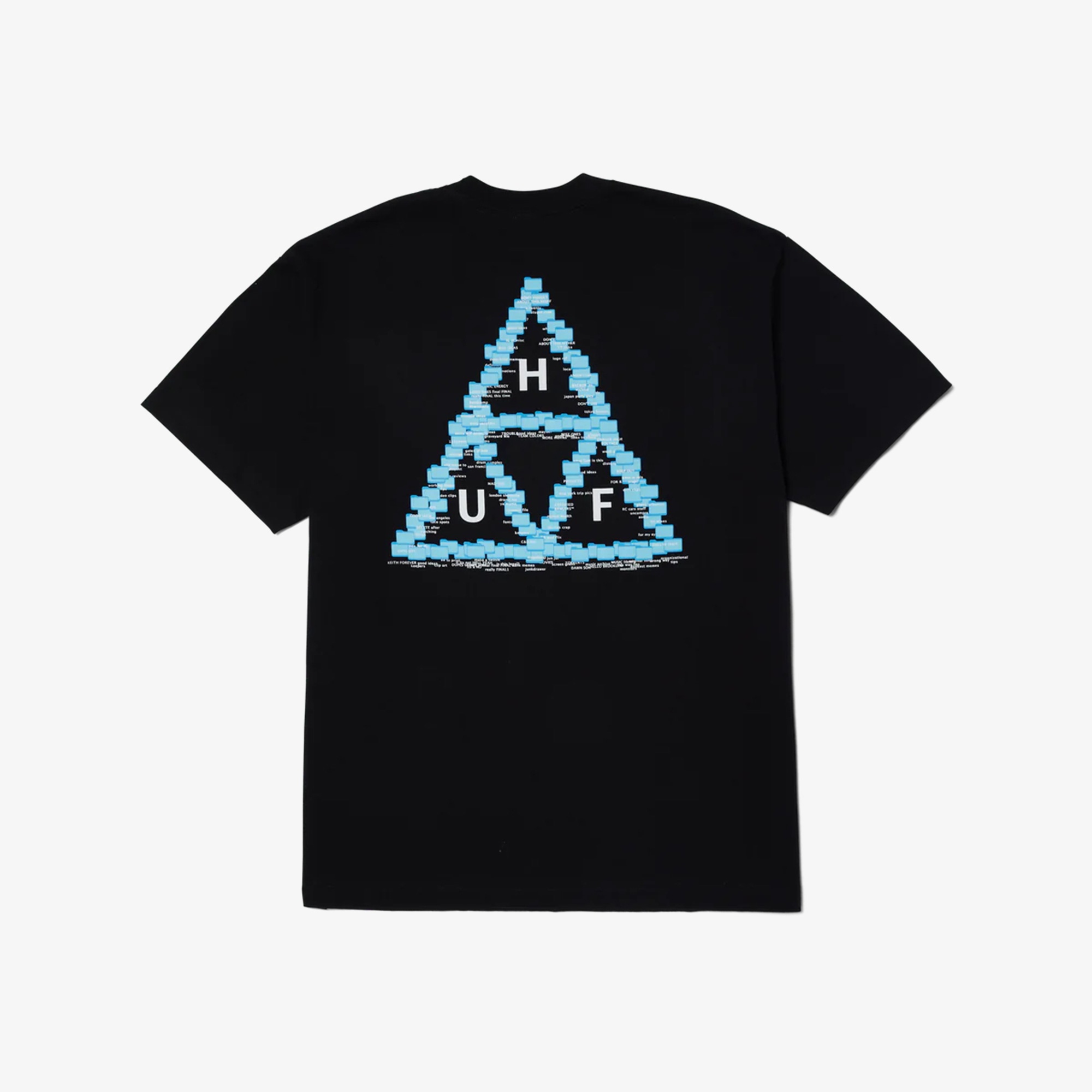 Huf Desktop Erkek Siyah T-Shirt