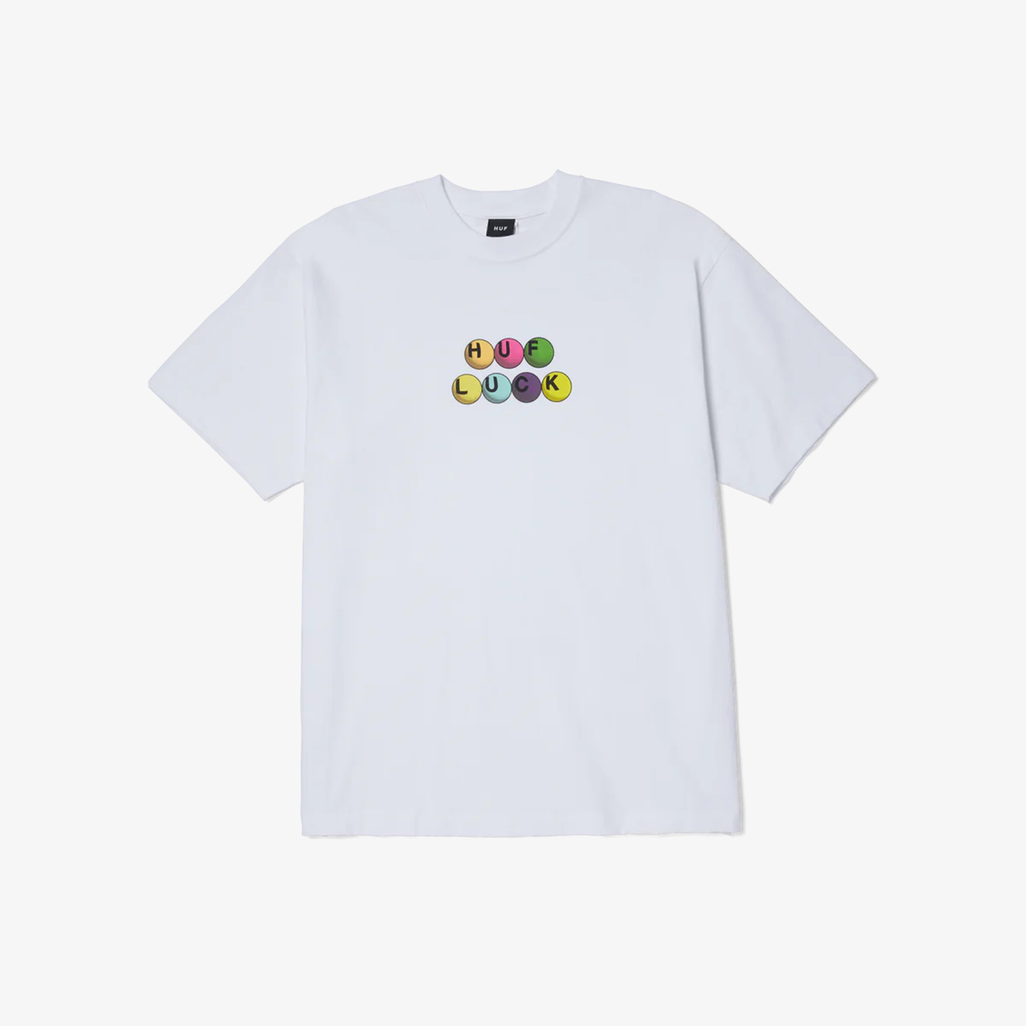 Huf Lucky Erkek Beyaz T-Shirt