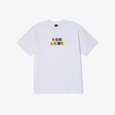  Huf Lucky Erkek Beyaz T-Shirt