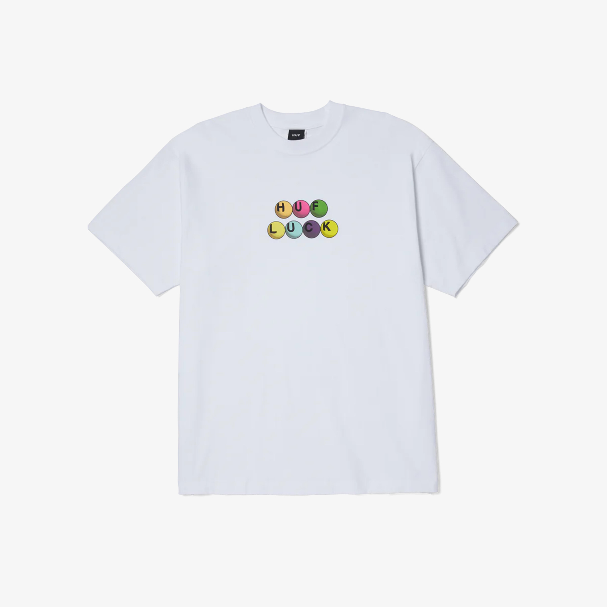  Huf Lucky Erkek Beyaz T-Shirt