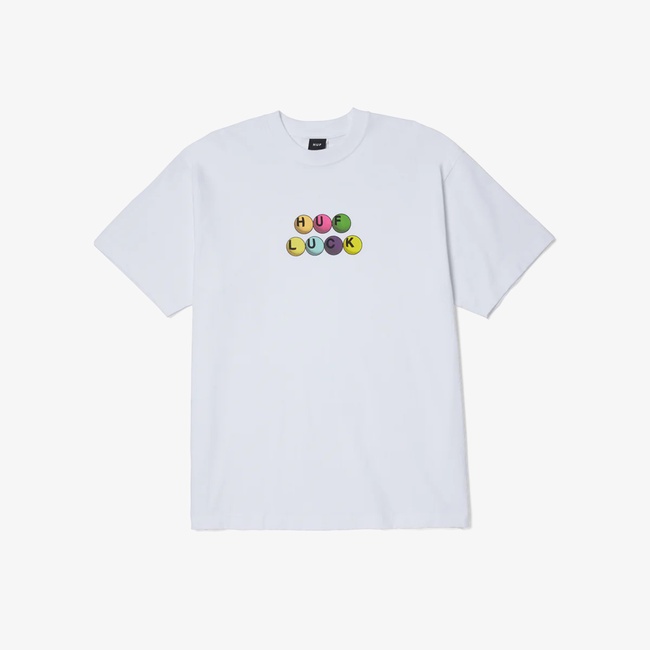  Huf Lucky Erkek Beyaz T-Shirt