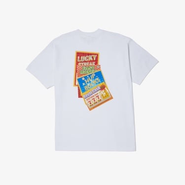  Huf Lucky Erkek Beyaz T-Shirt