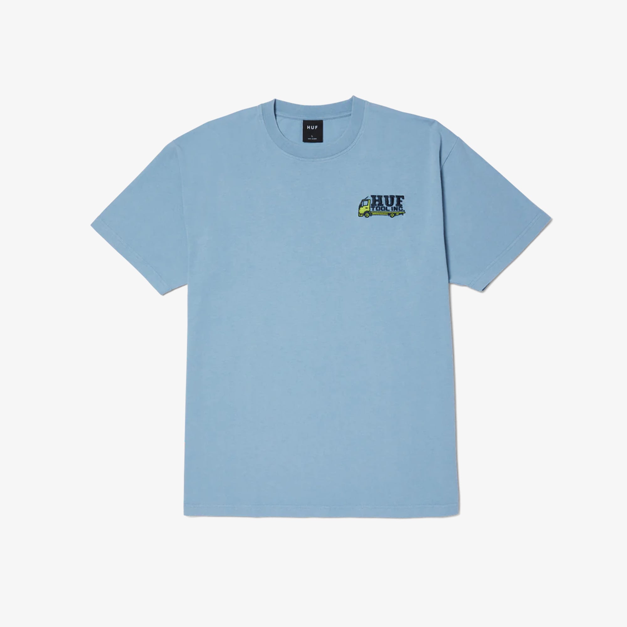  Huf Tool Inc Washed Erkek Mavi T-Shirt