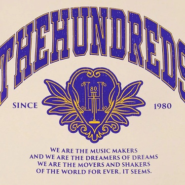  The Hundreds Alumnus Erkek Beyaz T-Shirt