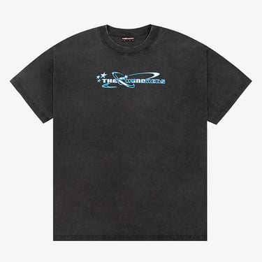  The Hundreds Y2K Bar Logo Erkek Siyah T-Shirt