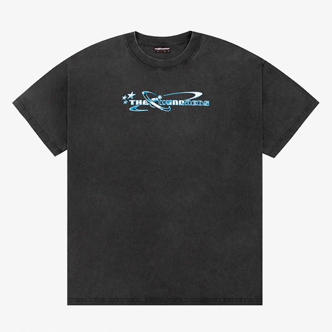  The Hundreds Y2K Bar Logo Erkek Siyah T-Shirt