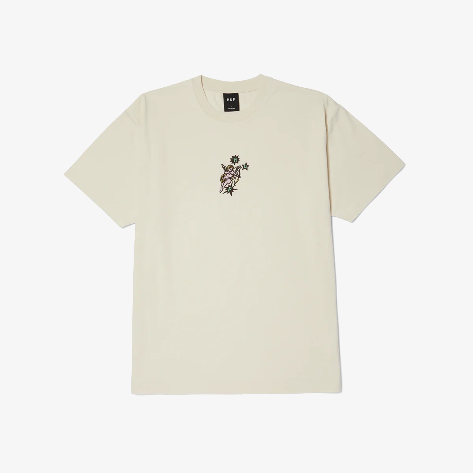  Huf Cupid Washed Erkek Bej T-Shirt