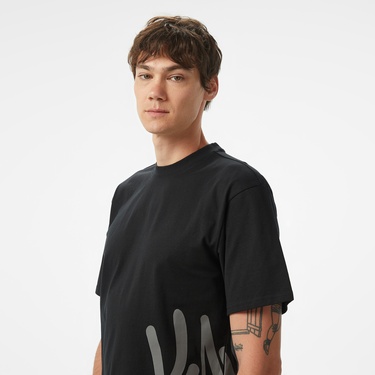  Karl Kani Woven Signature Erkek Siyah T-Shirt