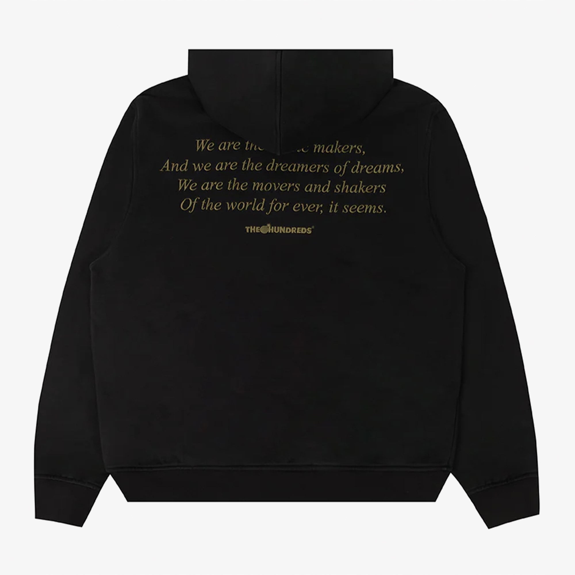 The Hundreds Dreamers Pullover Erkek Siyah Hoodie
