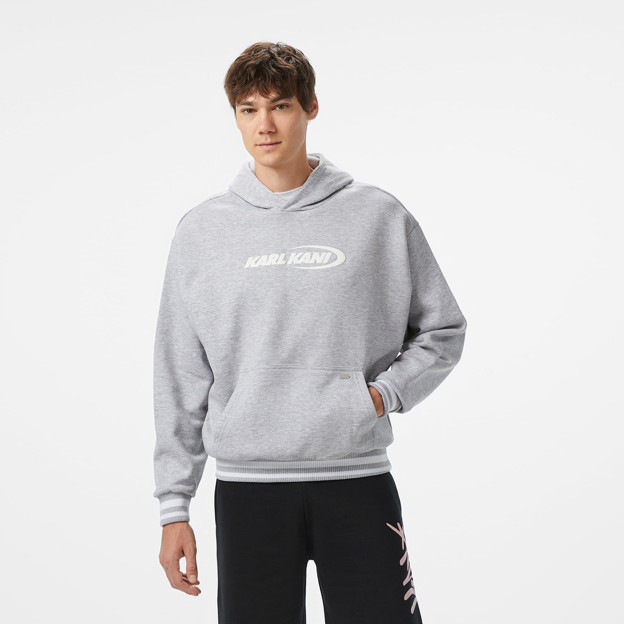 Karl Kani Ellipse Erkek Yeşil Hoodie