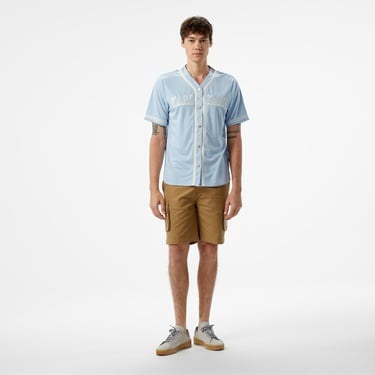  Karl Kani Baseball Erkek Mavi Gömlek