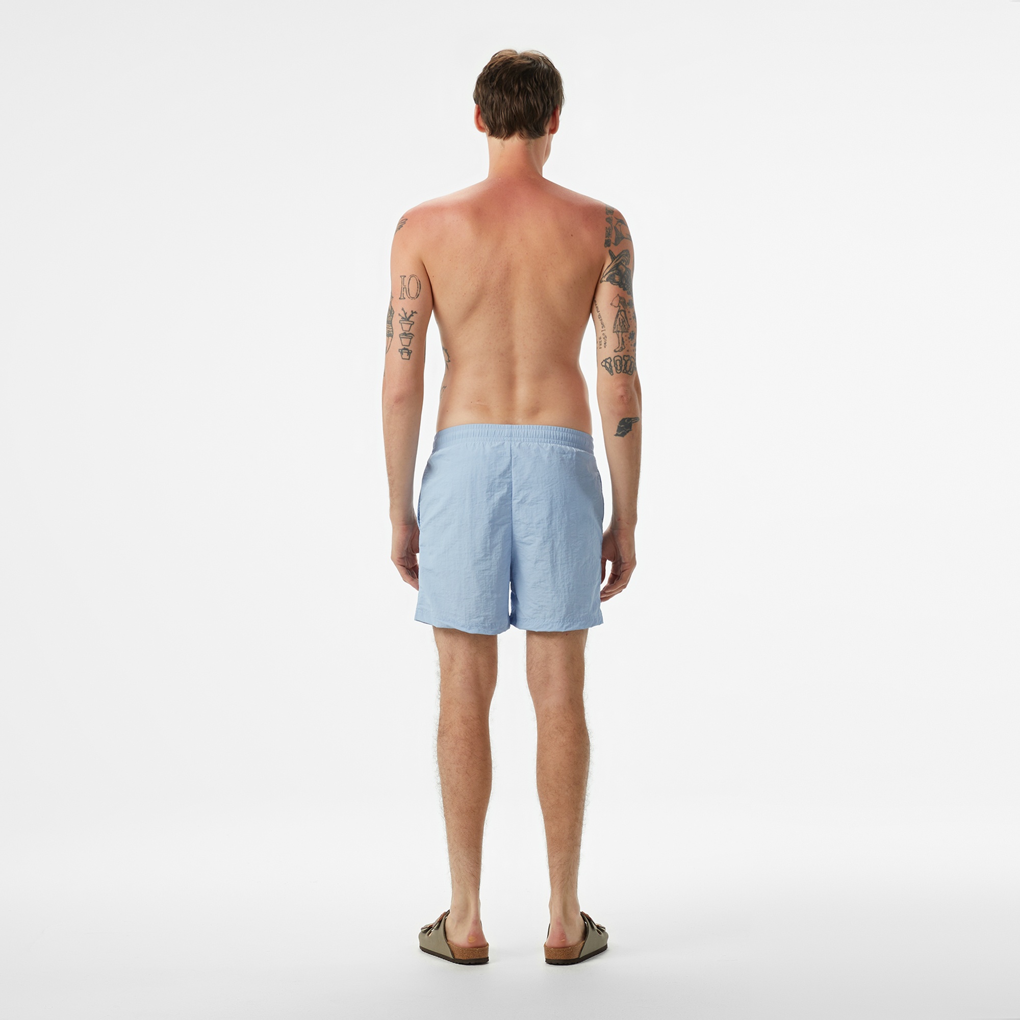 Karl Kani Signature Swim Erkek Mavi Mayo