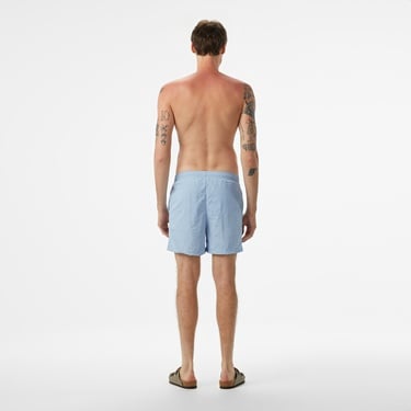  Karl Kani Signature Swim Erkek Mavi Mayo