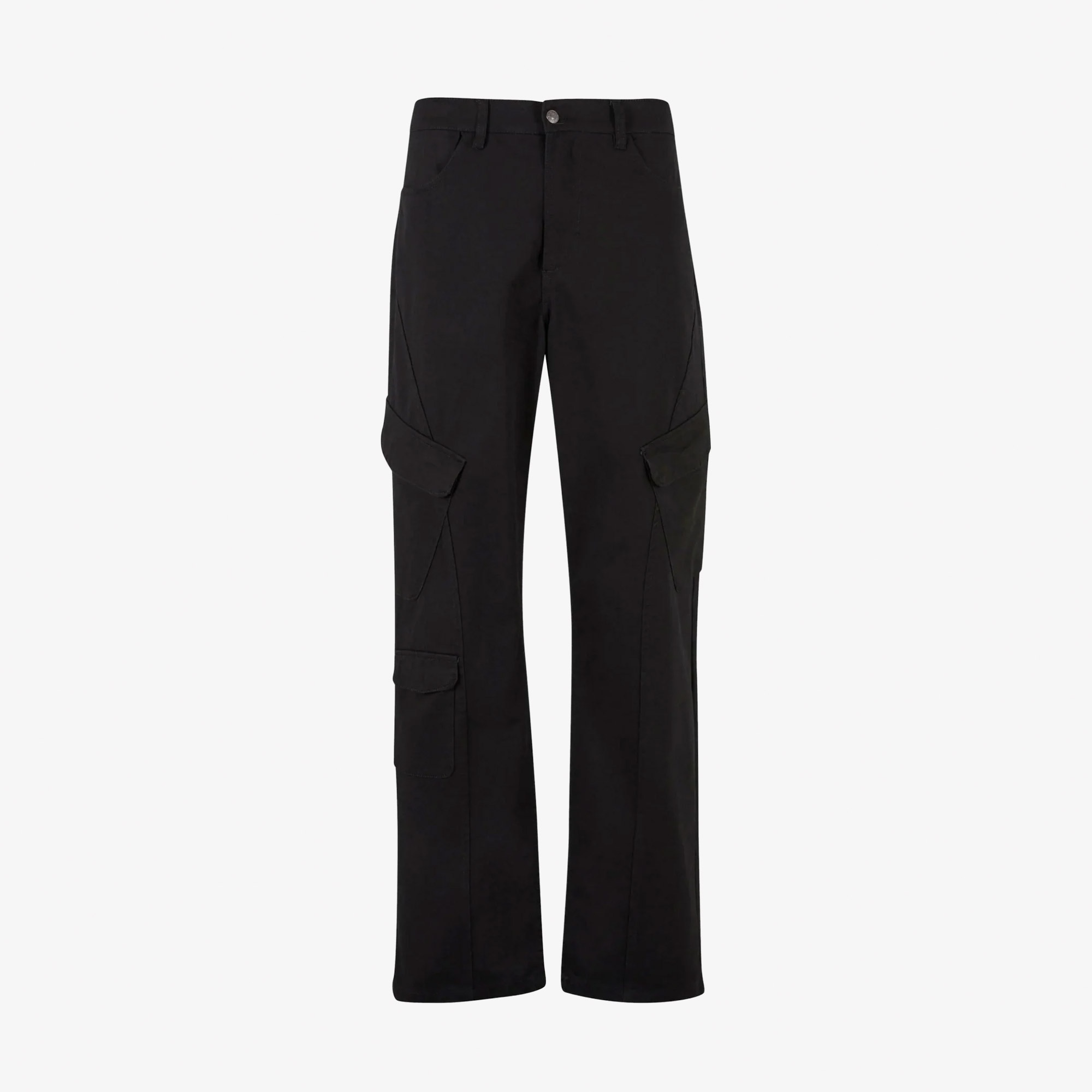 Karl Kani Og Slanted Pocket Cargo Erkek Siyah Pantolon