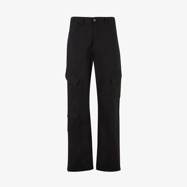  Karl Kani Og Slanted Pocket Cargo Erkek Siyah Pantolon