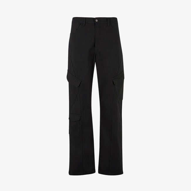  Karl Kani Og Slanted Pocket Cargo Erkek Siyah Pantolon