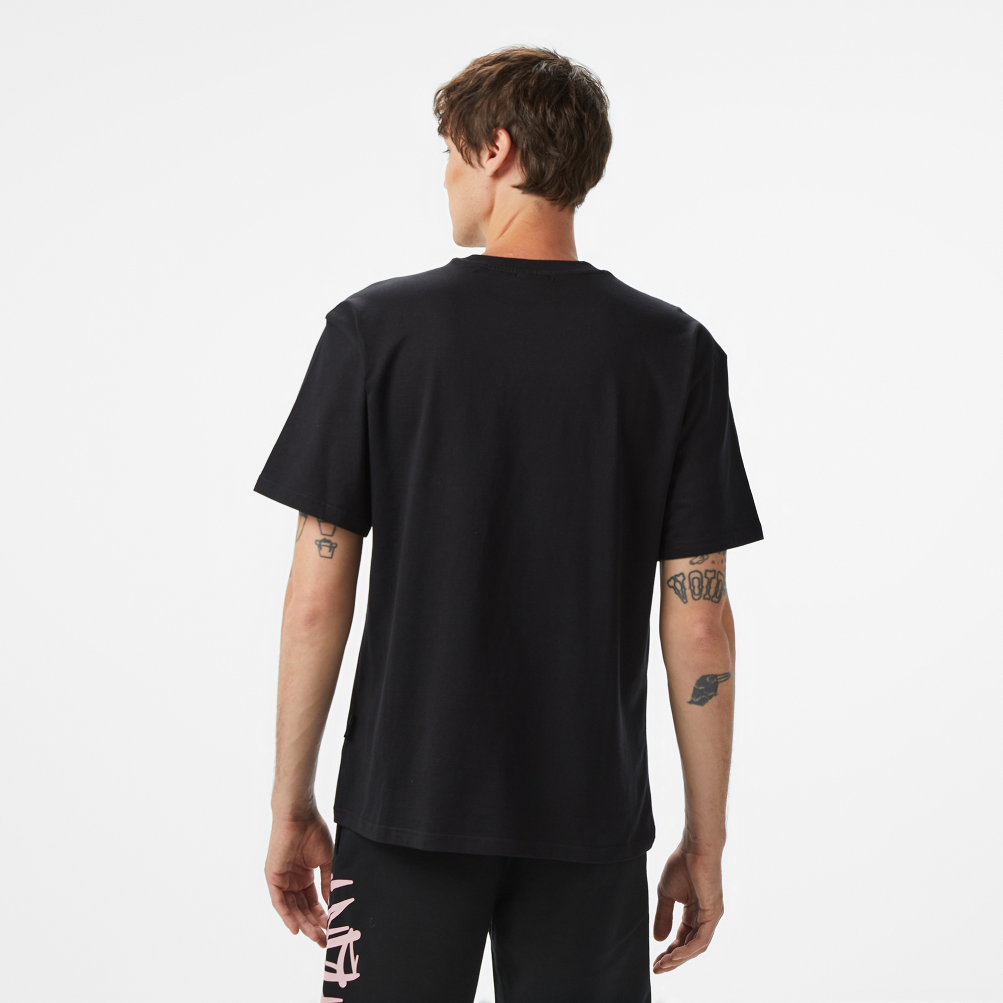 Karl Kani Woven Signature Airbush Amor Erkek Siyah T-Shirt