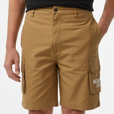  Karl Kani Retro Washed Cargo Erkek Siyah Şort