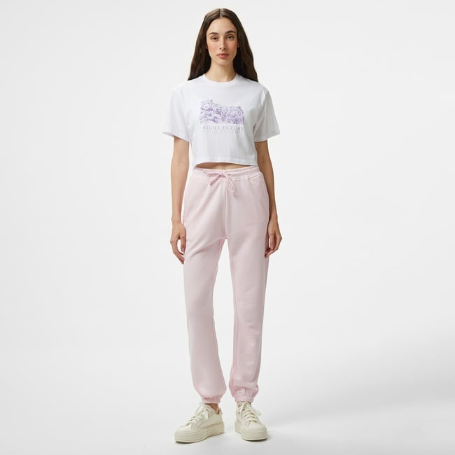  Les Benjamins Essentials Kadın Pembe Eşofman Altı