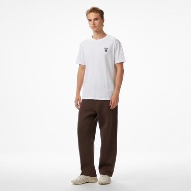  Ucla Bass Erkek Beyaz T-Shirt