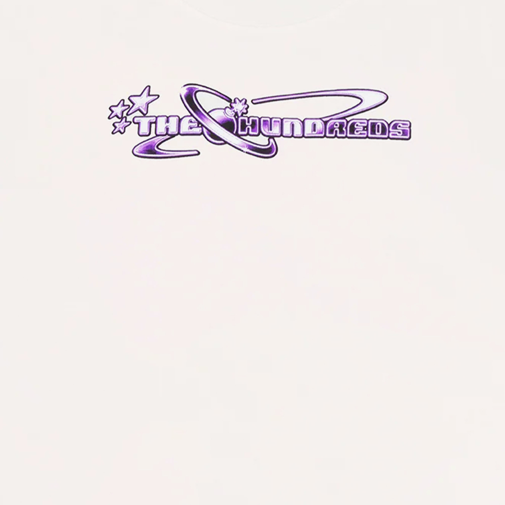 The Hundreds Y2K Bar Logo Erkek Beyaz T-Shirt