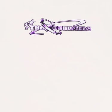  The Hundreds Y2K Bar Logo Erkek Beyaz T-Shirt