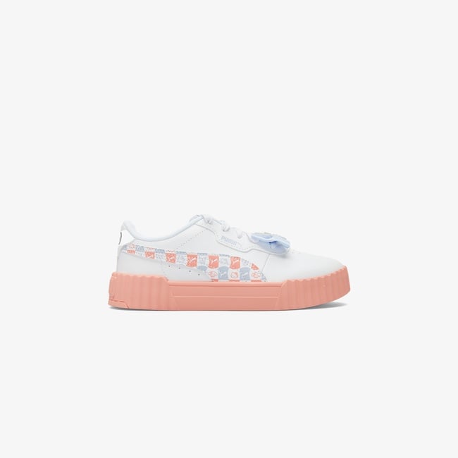  Puma Carina 3.0 Hello Kitty Friends Çocuk Beyaz Sneaker