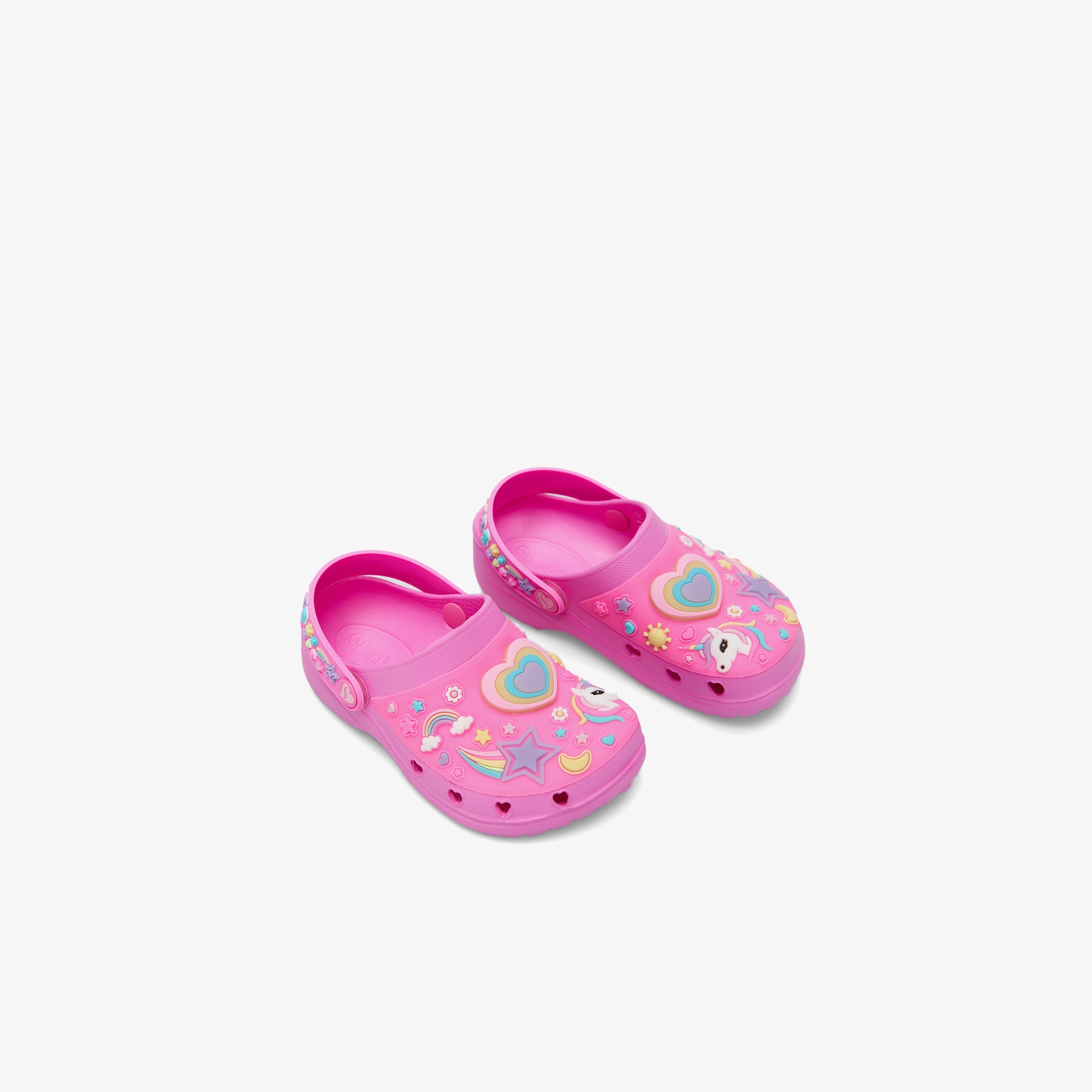 Skechers Heat Charmer Bebek Pembe Işıklı Sandalet
