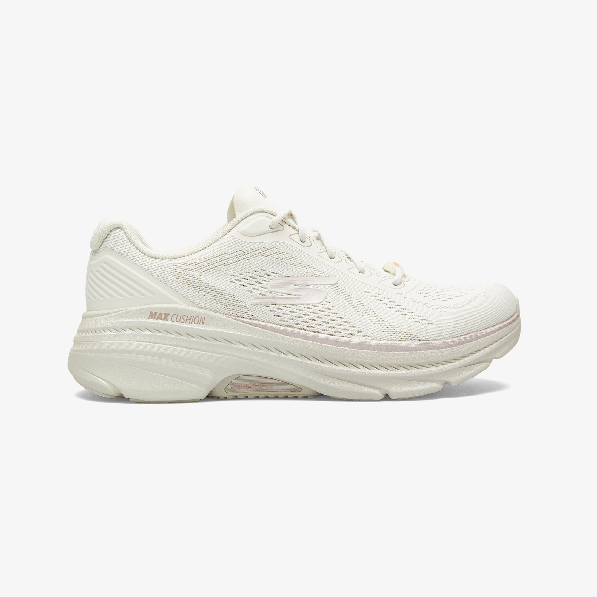  Skechers Max Cushioning 2.0 Arch Fit Kadın Bej Koşu Ayakkabısı