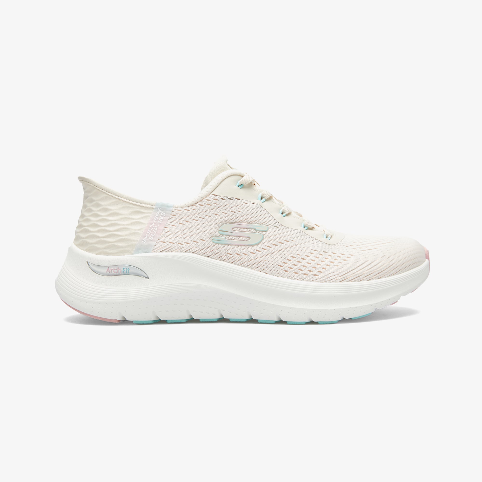  Skechers Arch Fit 2.0 Easy Chic Kadın Bej Spor Ayakkabı