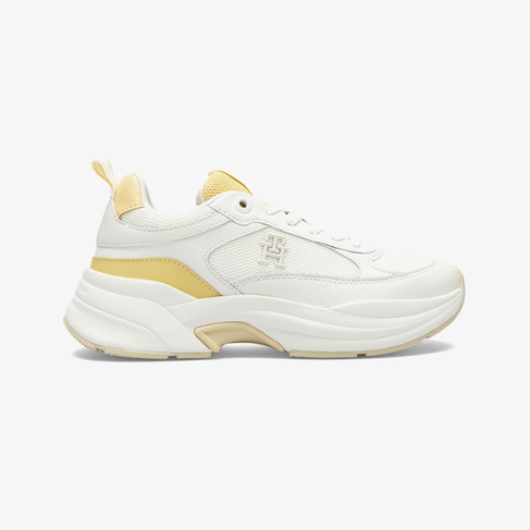  Tommy Hifiger Runner Chunky Kadın Beyaz Spor Ayakkabı